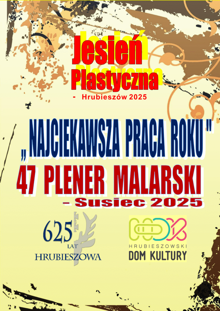PLAKAT JESIEN PLASTYCZNA 2025